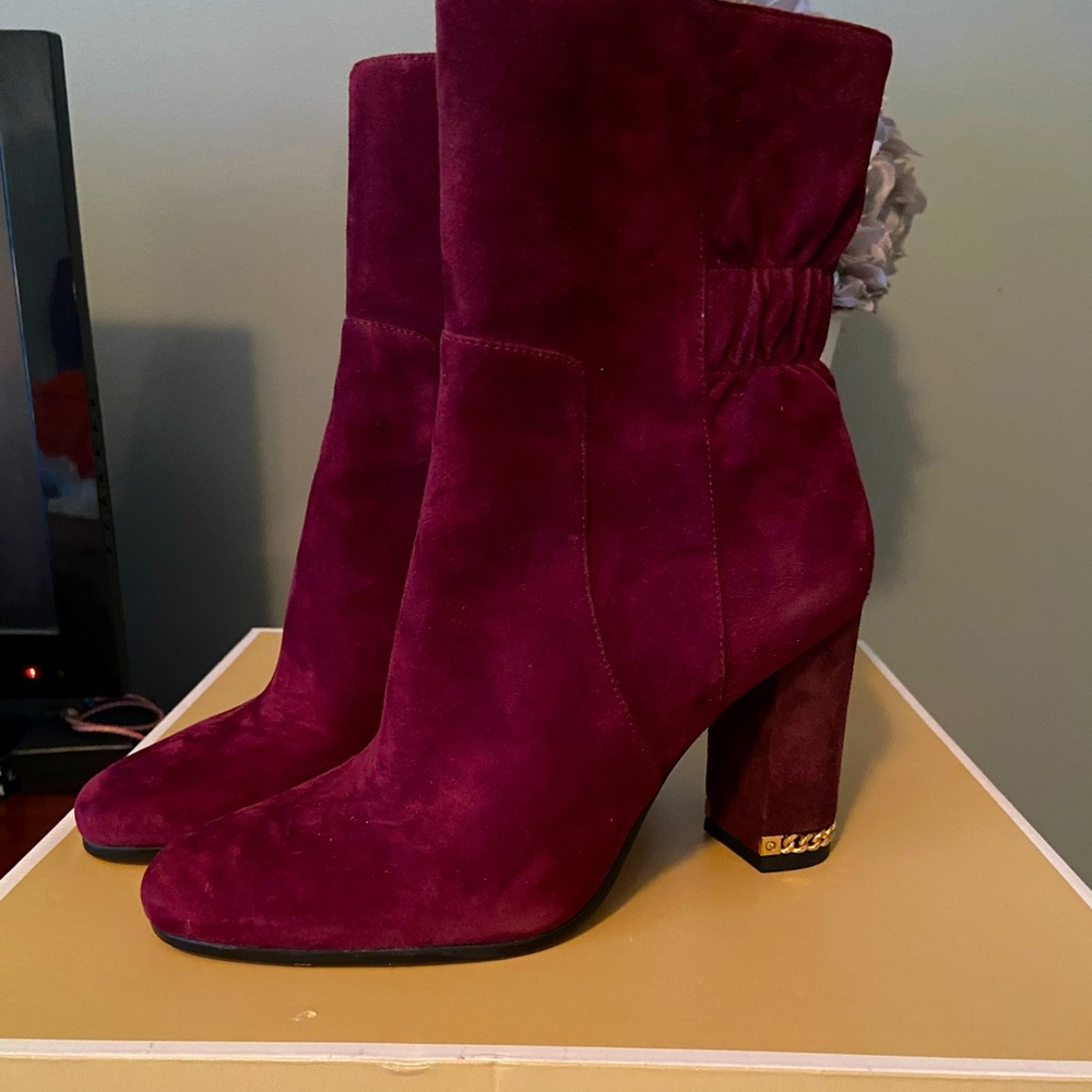 Michael Kors suede ankle boots